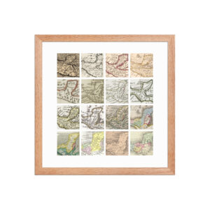 Maya territory before borders, framed