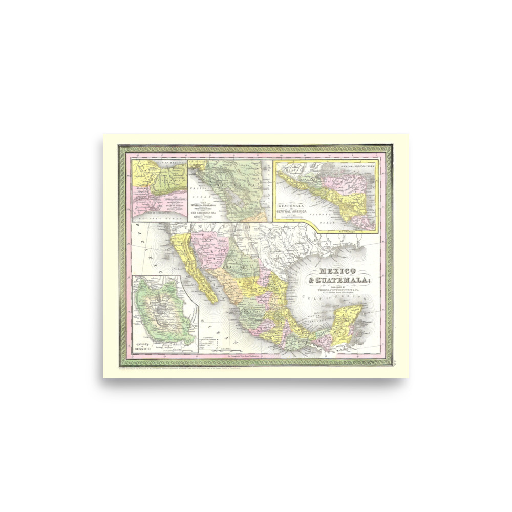 (1850) Mexico & Guatemala
